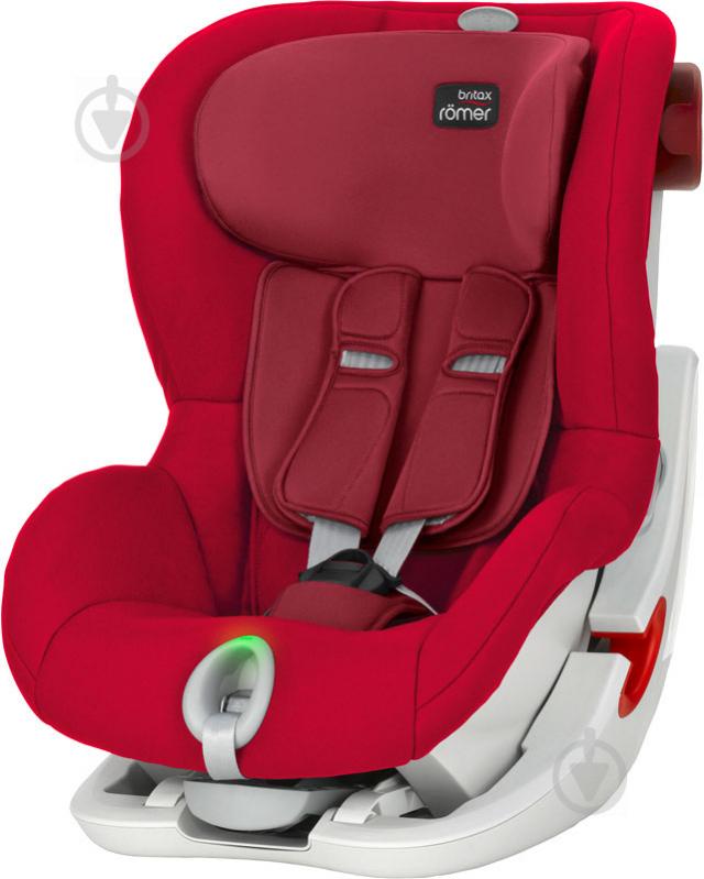 Автокресло Britax-Romer KING II LS Flame red красный 2000022569 - фото 1