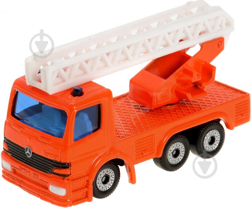 Модель Siku 1:87 пожарная машина с лестницей 1015 6320310 - фото 1 Модель Siku 1:87 пожарная машина с лестницей 1015 6320310 - фото 1