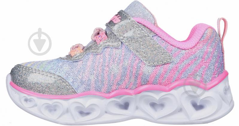 Кроссовки для девочек демисезонные Skechers 302316N SMLT р.24 разноцветные - фото 2