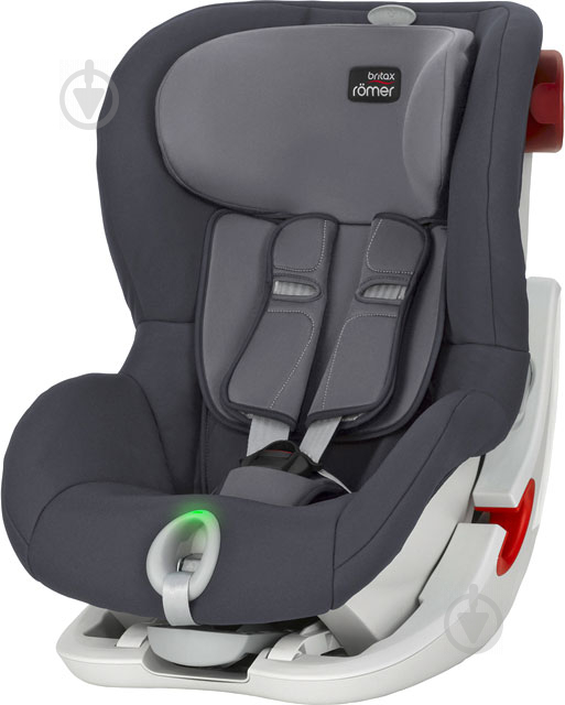 Автокресло Britax-Romer KING II LS Storm grey темно-серый 2000025680 - фото 1