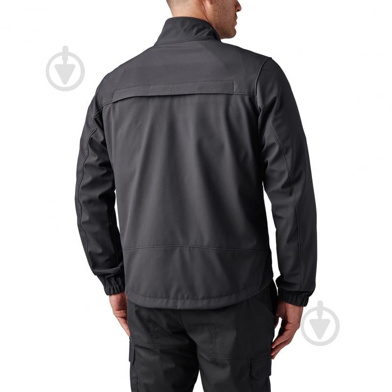 Куртка чоловіча демісезонна 5.11 Tactical демісезонна "Chameleon Softshell Jacket 2.0" 48373-019 р.L [019] Black - фото 3