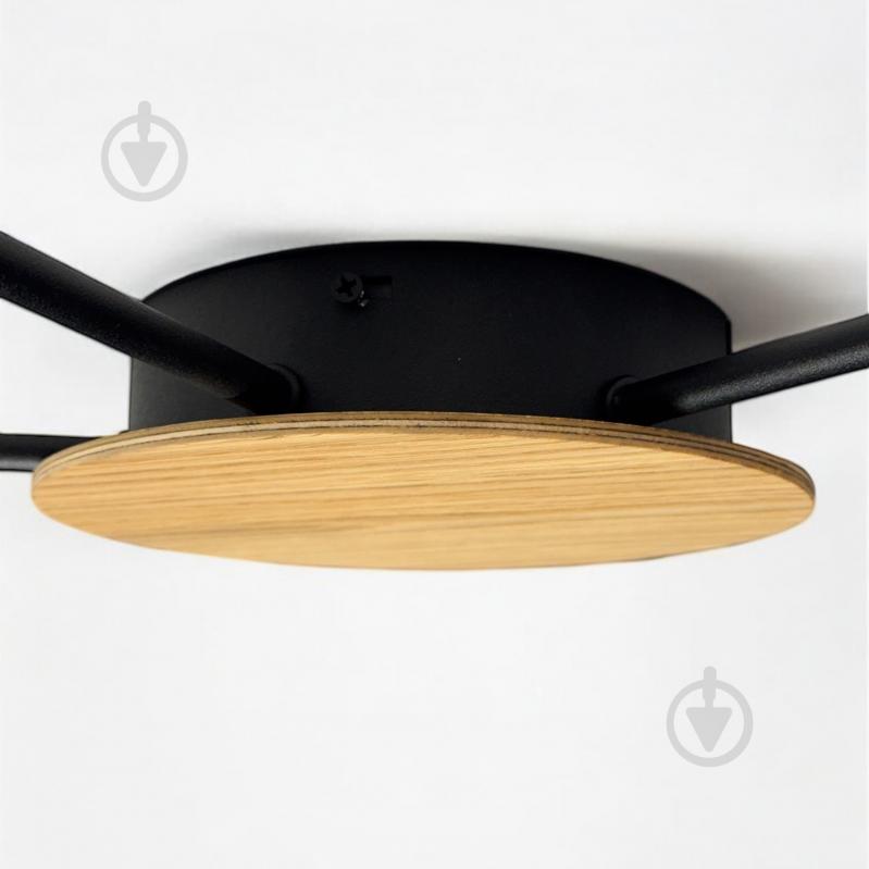 Люстра стельова LIGHT SET SVITANOK 6xGX53 чорний - фото 4