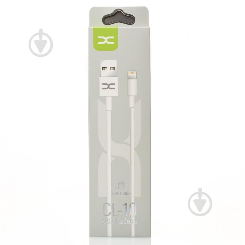 USB-кабель DC Lightning (CL-10) 2A 1 м белый (2000000326009) - фото 1 USB-кабель DC Lightning (CL-10) 2A 1 м белый (2000000326009) - фото 1