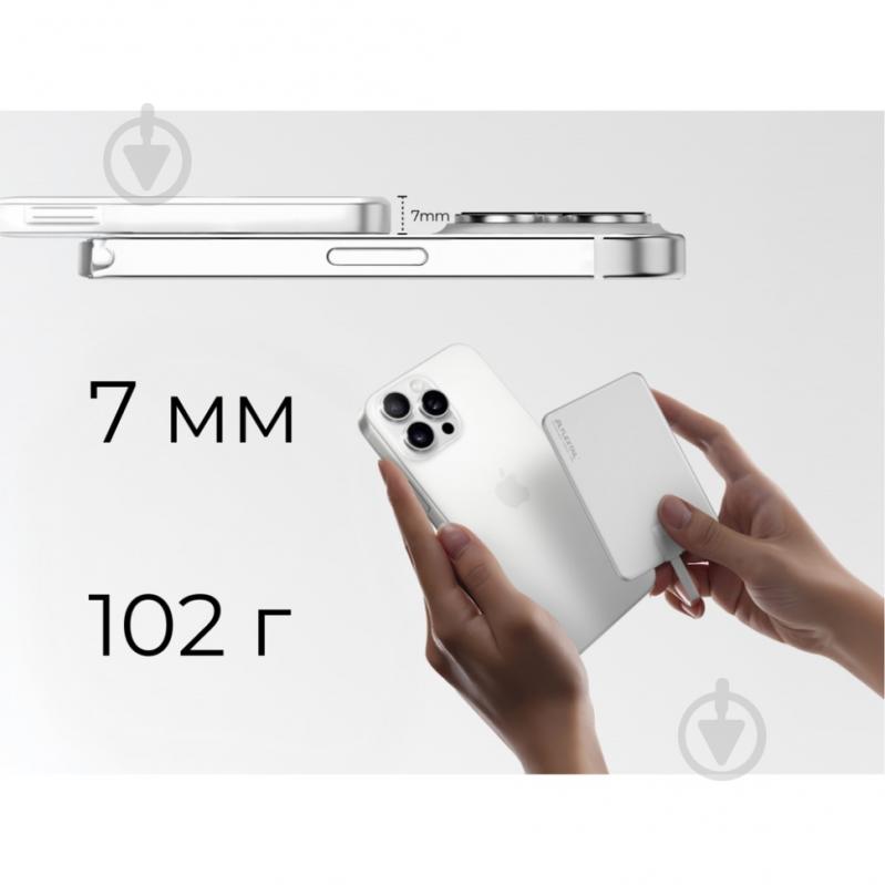 Повербанк Flextail Zero Power Metal 5000 mAh white (6975755966724) - фото 8