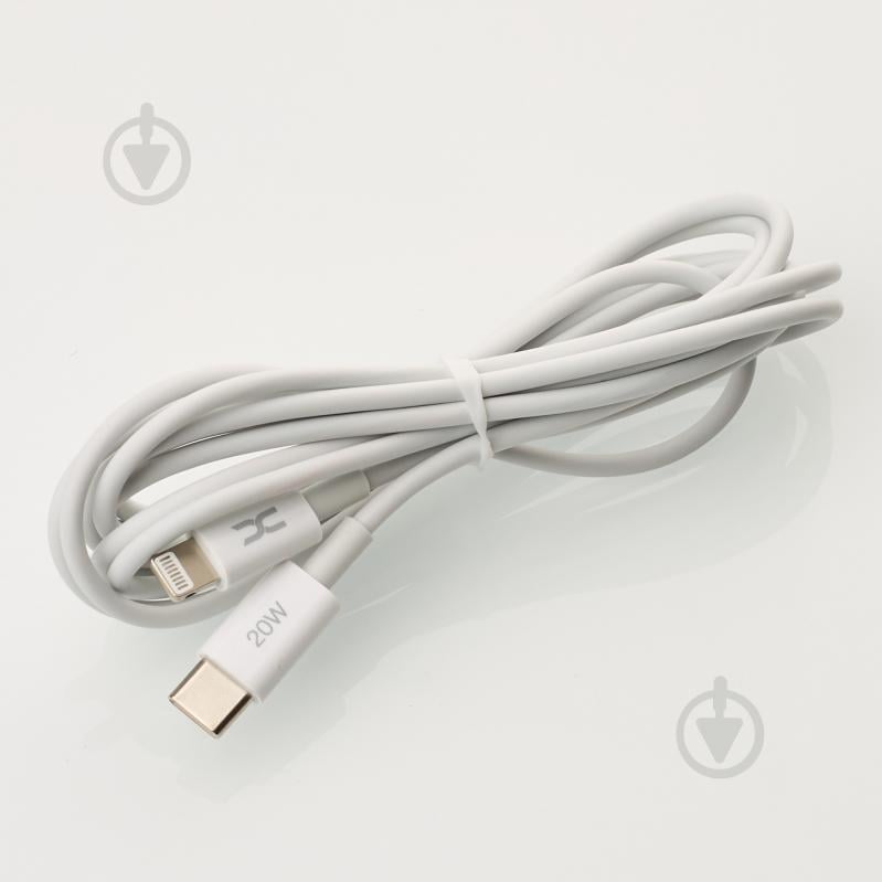 USB-кабель DC Type-C to Lightning (CL-Q22) PD 20W 2 м білий (2000000325996) - фото 2