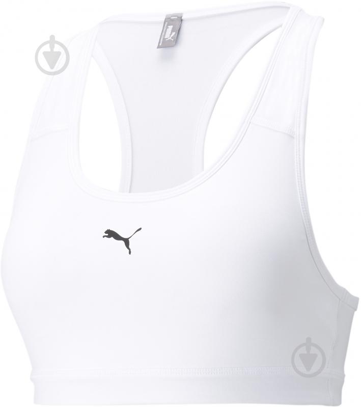 Бра Puma Mid 4Keeps Graphic Bra PM 52030609 р.M белый - фото 4