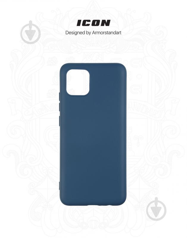 Панель Armorstandart ICON Case для Samsung A03 4G Dark Blue (ARM60876) - фото 3