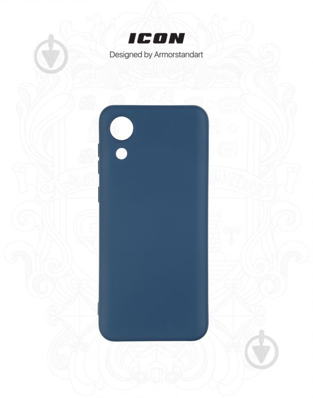 Панель Armorstandart ICON Case для Samsung A03 Core (A032) Dark Blue (ARM60879) - фото 3