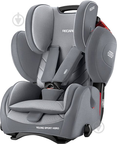 Автокрісло RECARO Young Sport Hero Aluminium grey 6203.21503.66 - фото 1