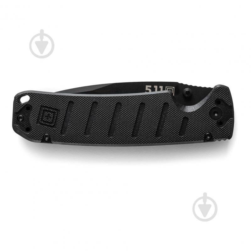 Нож складной 5.11 Tactical "Ryker DP Knife" (Black) D2 51172-019 - фото 3