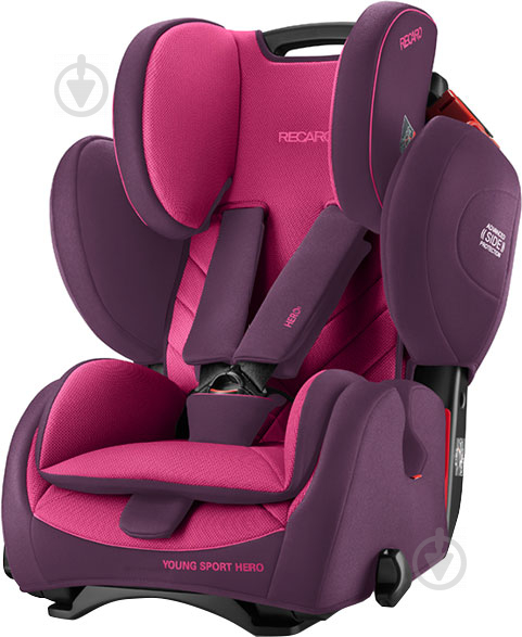 Автокресло RECARO Young Sport Hero Power berry 6203.21508.66 - фото 1