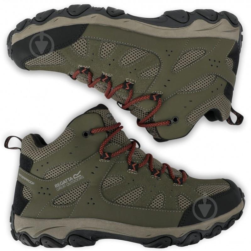 Ботинки Regatta EdgepointIVMid RMF895-1E4 р.43 зеленый - фото 4