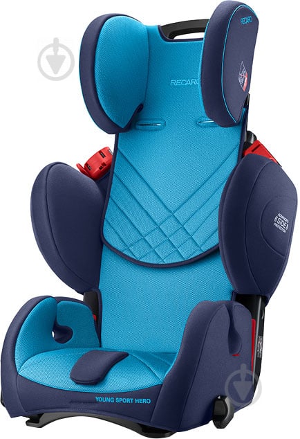 Автокресло RECARO Young Sport Hero Xenon blue 6203.21504.66 - фото 3