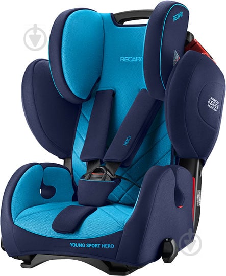 Автокресло RECARO Young Sport Hero Xenon blue 6203.21504.66 - фото 2