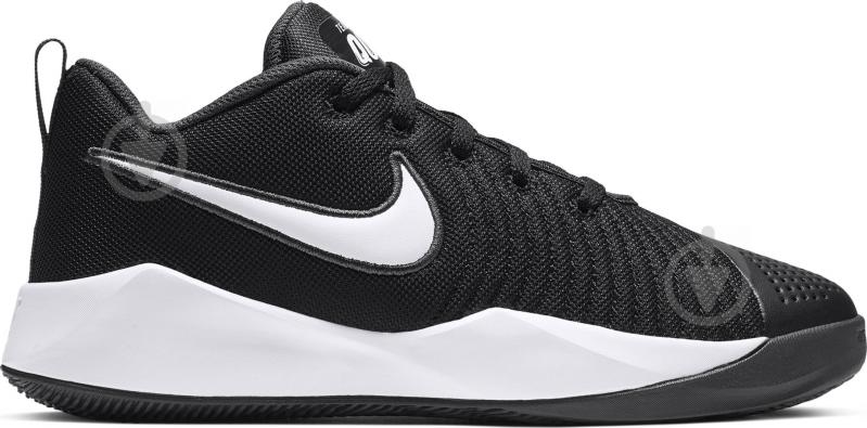 Кроссовки демисезонные Nike TEAHUSTLE QUICK 2 (GS) AT5298-002 р.36,5 черные - фото 3