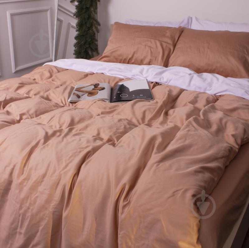 Комплект постельного белья Велюр Winter Delicate 28-0046 Cyclamen 200х220 см кремовый/белый MirSon - фото 5 Комплект постельного белья Велюр Winter Delicate 28-0046 Cyclamen 200х220 см кремовый/белый MirSon - фото 5