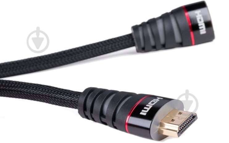 Кабель мультимедийный Vinga HDMI 5 м черный (HDMI01-5.0) - фото 3 Кабель мультимедийный Vinga HDMI 5 м черный (HDMI01-5.0) - фото 3