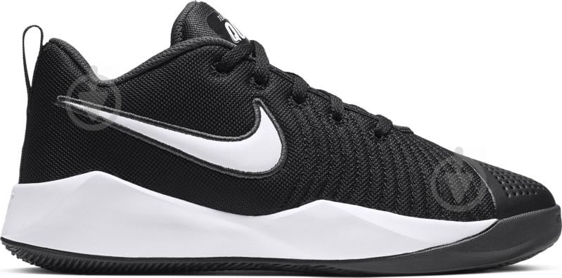 Кроссовки демисезонные Nike TEAHUSTLE QUICK 2 (GS) AT5298-002 р.36 черные - фото 3