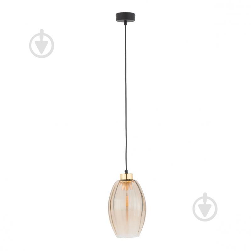 Підвіс TK Lighting Sebo 250 мм 1PL-4633 1x15 Вт E27 бурштиновий - фото 1