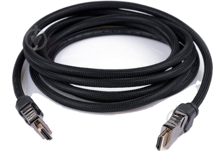 Кабель мультимедийный Vinga HDMI 5 м черный (HDMI03-5.0) - фото 4