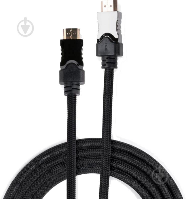 Кабель мультимедийный Vinga HDMI 5 м черный (HDMI03-5.0) - фото 3