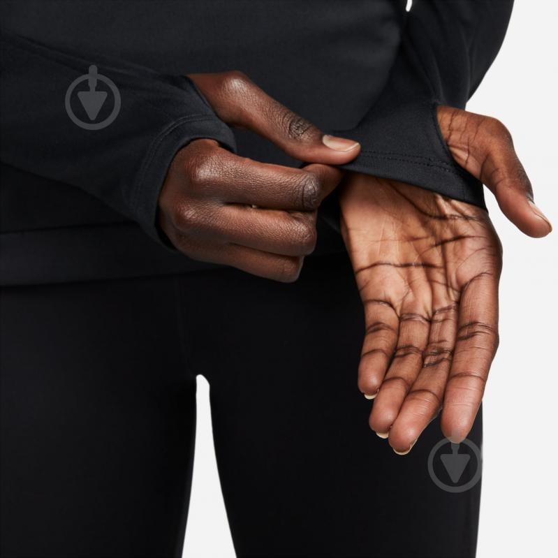 Джемпер Nike W NK DF PACER HZ DQ6377-010 р.M чорний - фото 5