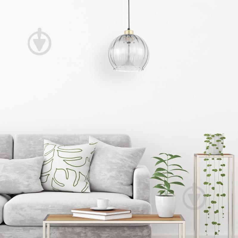 Подвес TK Lighting Devi 250 мм 1PL-4578 1x15 Вт E27 дымчатый - фото 3