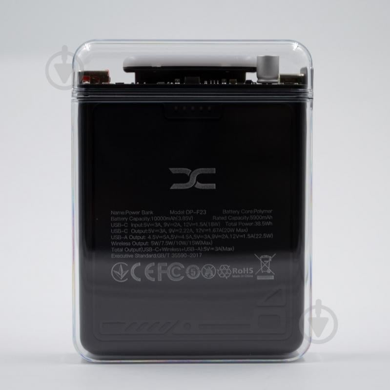 Повербанк DC DP-F23 10000 mAh black (2000000379364) - фото 4