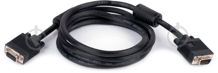 Кабель мультимедийный Vinga VGA 5 м черный (VGA03-5.0) - фото 4