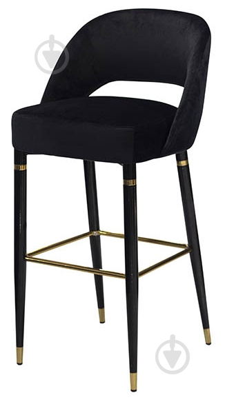 Стул барный Фостер B2370A черный - фото 1