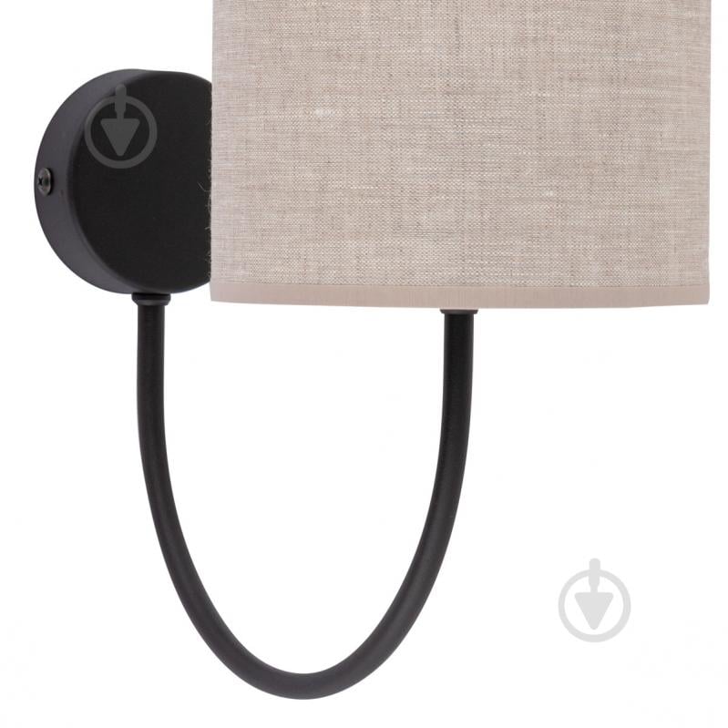 Бра TK Lighting Torens 1PL-4630 1x15 Вт E27 черный/серый - фото 4 Бра TK Lighting Torens 1PL-4630 1x15 Вт E27 черный/серый - фото 4
