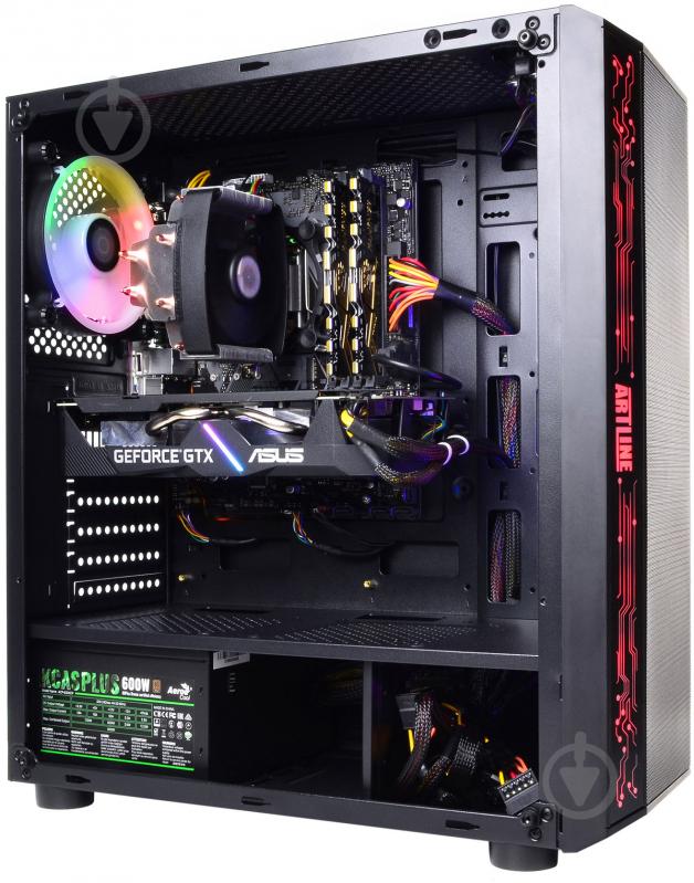 Компьютер персональный Artline Gaming X39 (X39v41) black - фото 11