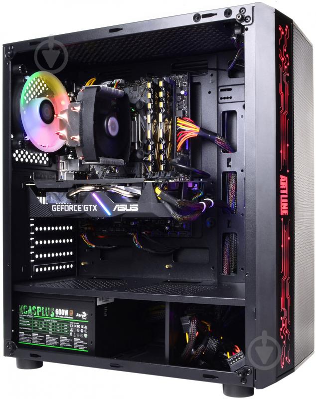 Компьютер персональный Artline Gaming X39 (X39v41) black - фото 6