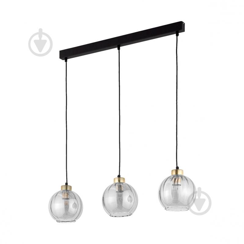 Подвес TK Lighting Devi 250 мм 3PL-4580 3x15 Вт E27 дымчатый - фото 1