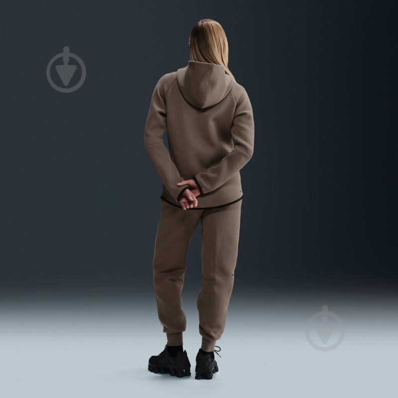 Джемпер Nike W NSW TCH FLC WR FZ HDY 2 HV6747-233 р.S коричневий - фото 7 Джемпер Nike W NSW TCH FLC WR FZ HDY 2 HV6747-233 р.S коричневий - фото 7