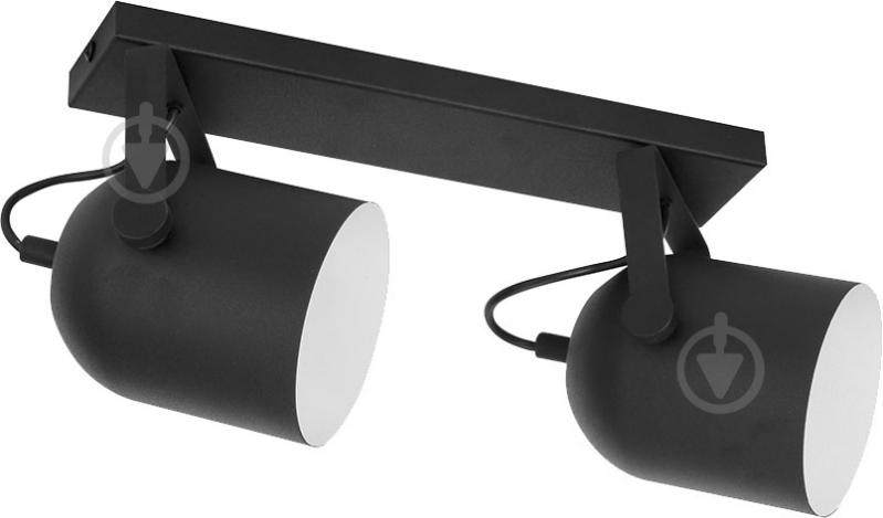 Спот TK Lighting Spectra 2x60 Вт Е27 черный/белый 2610 - фото 1