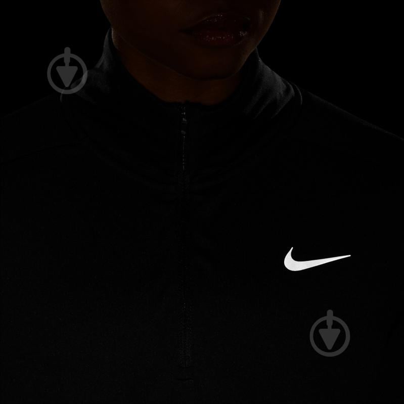 Джемпер Nike W NK DF PACER HZ DQ6377-010 р.S черный - фото 9
