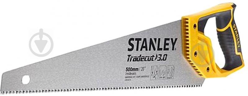 Пила по дереву 500 мм Stanley STHT0-20351 11TPI Tradecut - фото 1