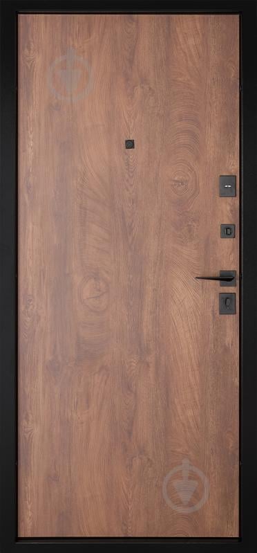 Двері вхідні Abwehr КС (585+0) 086L (СДК)+ (СДК) спил дерева коньячний 2050х860 мм ліві - фото 3 Двері вхідні Abwehr КС (585+0) 086L (СДК)+ (СДК) спил дерева коньячний 2050х860 мм ліві - фото 3