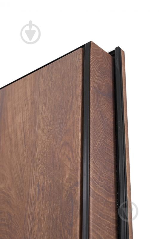 Двері вхідні Abwehr КС (585+0) 086L (СДК)+ (СДК) спил дерева коньячний 2050х860 мм ліві - фото 9 Двері вхідні Abwehr КС (585+0) 086L (СДК)+ (СДК) спил дерева коньячний 2050х860 мм ліві - фото 9
