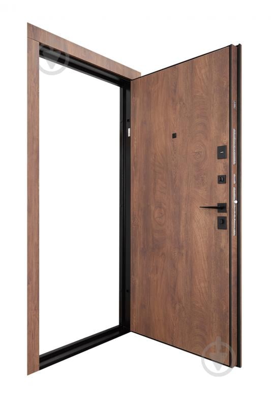 Дверь входная Abwehr КС (585+0) 096R (СДК)+ (СДК) спил дерева коньячный 2050x960 мм правая - фото 7