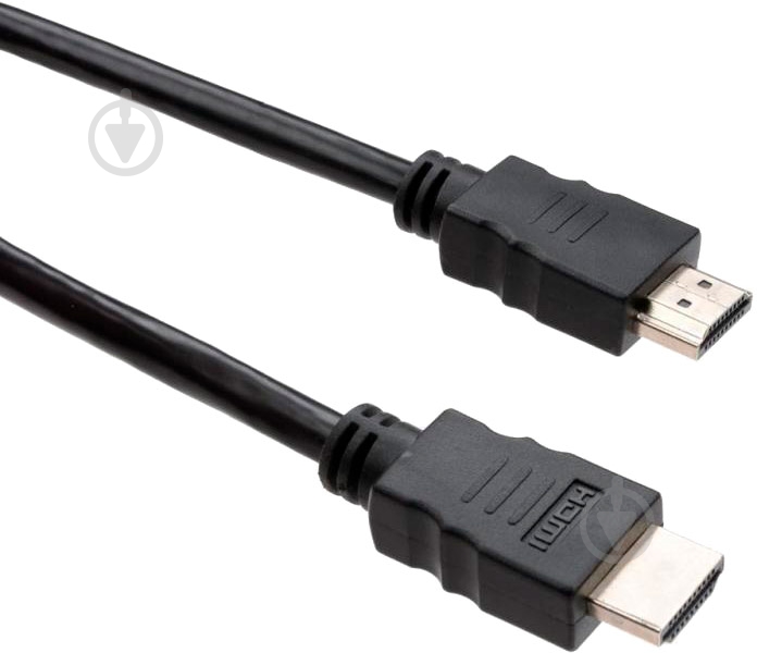 Кабель мультимедійний Vinga HDMI 1,5 м чорний (VCPDCHDMIMM1.5BK) - фото 1