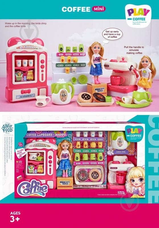 Игровой набор Lenca Toys кофейня с куклой и аксессуарами HSP1293277 - фото 6