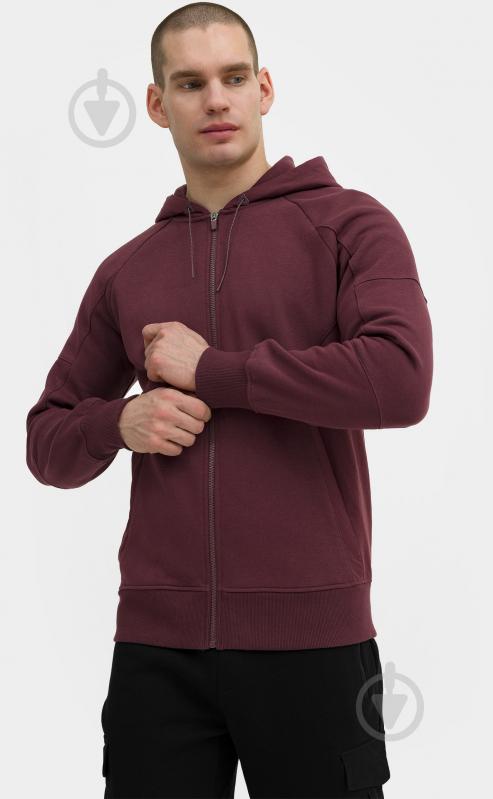 Джемпер 4F SWEATSHIRT M0770 4FAW22TSWSM0770-60S р.2XL коричневый - фото 1