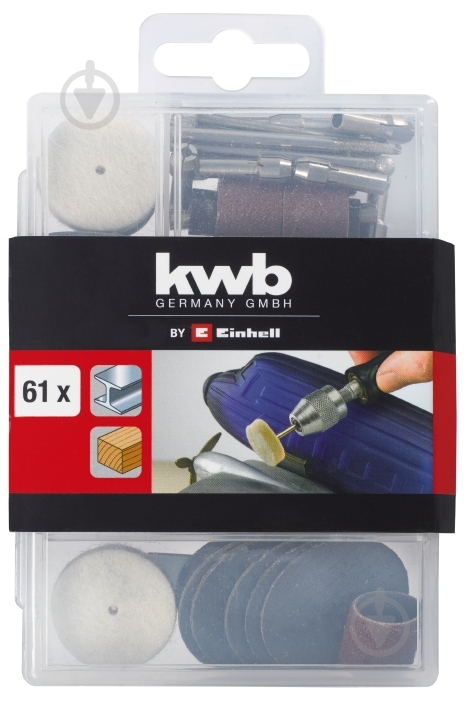 Набор насадок Einhell KWB 510950 510950 - фото 1 Набор насадок Einhell KWB 510950 510950 - фото 1
