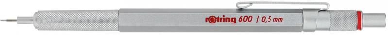 Карандаш механический 600 Silver PCL 0,5 Rotring Drawing - фото 1