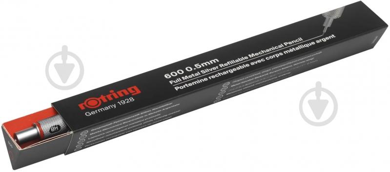 Карандаш механический 600 Silver PCL 0,5 Rotring Drawing - фото 4