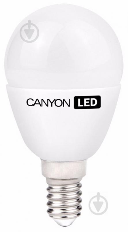 Лампа светодиодная Canyon LED 6 Вт P45 матовая E14 220 В 4000 К PE14FR6W230VN - фото 1