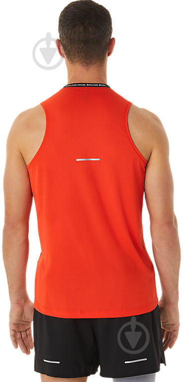 Майка Asics RACE SINGLET 2011C240-801 р.L красный - фото 2