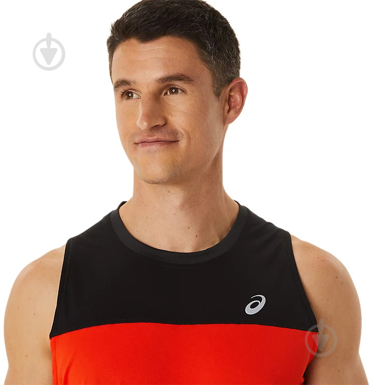 Майка Asics RACE SINGLET 2011C240-801 р.L красный - фото 3